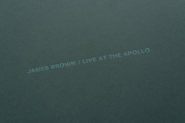 Archival Tape Edition No. 22 § James Brown - Live At The Apollo