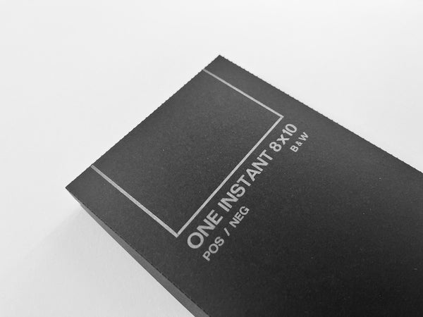 ONE INSTANT 8x10 - B/W POS/NEG § Beta Test Edition