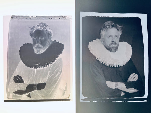 ONE INSTANT 8x10 - B/W POS/NEG § Beta Test Edition