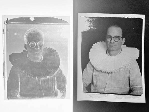 ONE INSTANT 8x10 - B/W POS/NEG § Beta Test Edition
